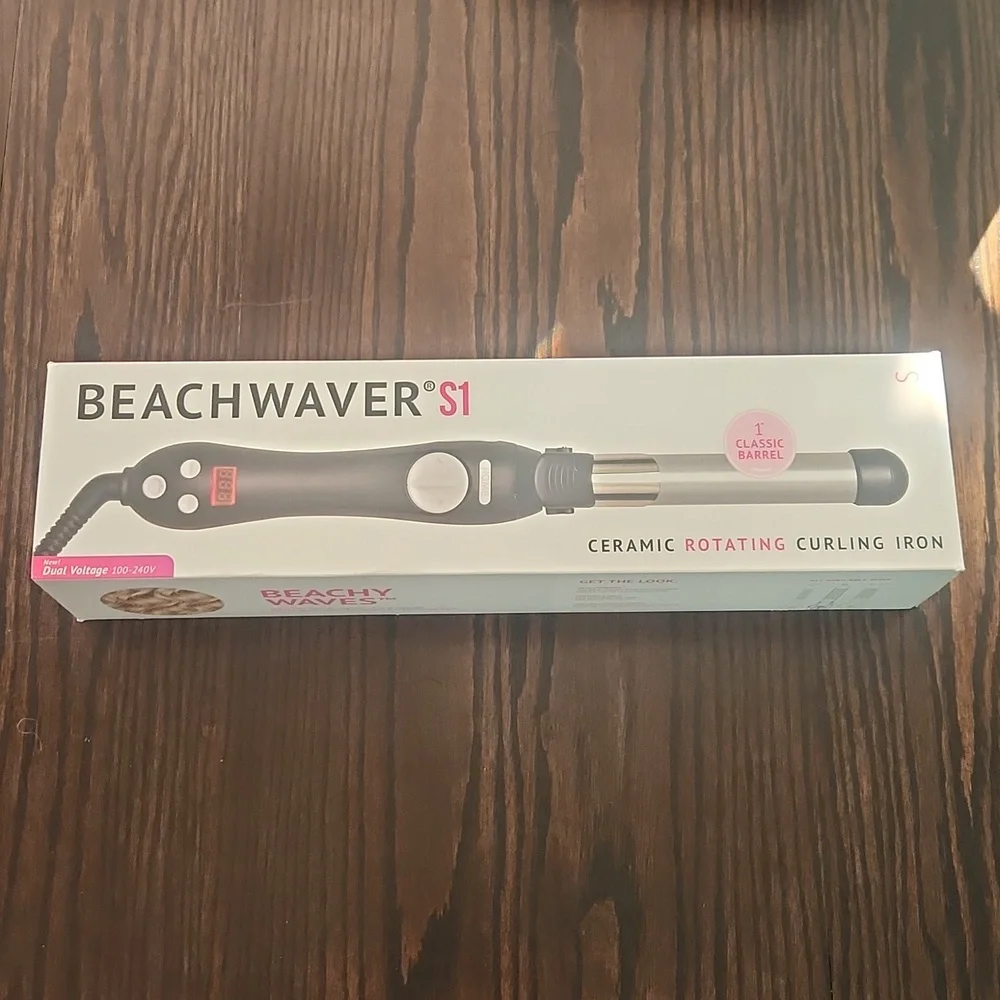Beachwaver S1 Dual Voltage Ceramic Rotating Curling Iron - Picture 6 of 8